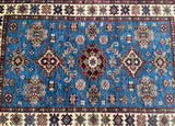 Afghan Super Kazak Rug 1.9x1.2m
