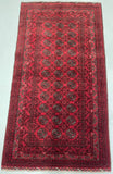 Tribal Afghan Roshnai Rug 1.8x1m