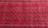 Tribal Afghan Roshnai Rug 1.8x1m