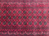 Tribal Afghan Roshnai Rug 1.8x1m