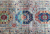 Certified Handmade Afghan Super Kazak Hall Runner 578x81cm