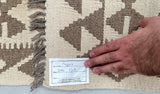 2.4x1.8m Afghan Aryana Kilim Rug
