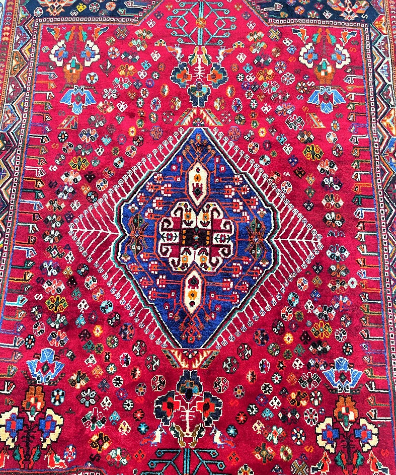 2.7x1.8m Persian Qashqai Shiraz Rug