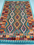 Afghan Kyber Kilim Rug 3x2m For Brisbane Homes.