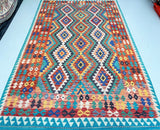 Afghan Kyber Kilim Rug 3x2m