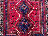 2.3x1.75m Persian Qashqai Shiraz Rug