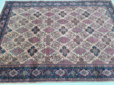 2.9x2m Antique Persian Mohajeran Rug