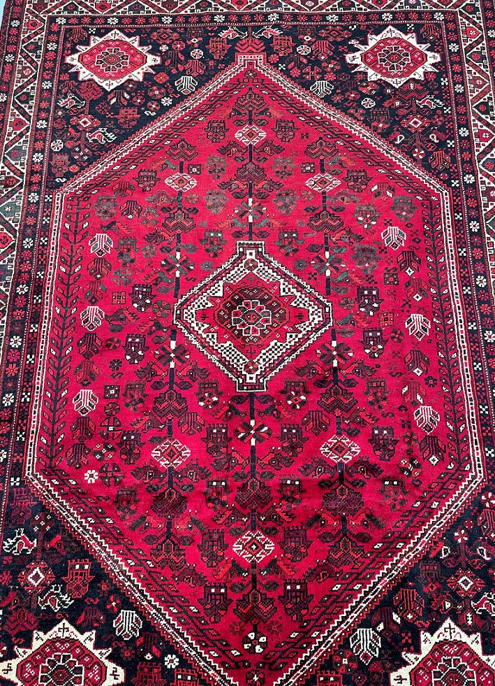 3x2m Persian Qashghai Shiraz Rug