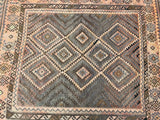 Vintage Afghan Meymaneh Kilim Rug 2.5x2m