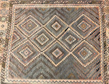Vintage Afghan Meymaneh Kilim Rug 2.5x2m For Perth Homes.
