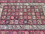 2.9x2m Vintage Persian Sirjan Silk Tapestry Rug