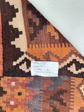Vintage Afghan Meymaneh Kilim Rug 3.1x2.1m