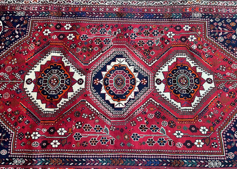 3x1.8m Persian Qashqai Shiraz Rug