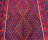 Vintage Afghan Meymaneh Kilim Rug 2.8x2.1m For Perth Homes.