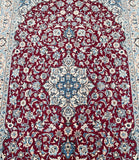 Superfine quality full room size authentic handmade Persian Nain rug