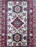 Decorative Handmade Afghan Super Kazak Rug at Persian rug warehouse WA in Perth