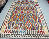 Afghan Kyber Kilim Rug 3x2m