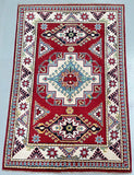 Afghan Kazak Rug 1.5x1m