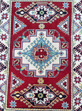 Afghan Kazak Rug 1.5x1m