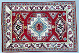 Afghan Kazak Rug 1.5x1m