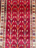 Pure wool tribal handmade Persian Shiraz runner rug 212x110cm Shoparug