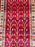 Tribal Persian Shiraz Rug 2.1x1.1m
