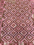 Vintage Afghan Meymaneh Kilim Rug 2.8x2.3m