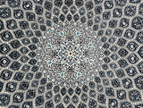 Masterpiece Dome Design Persian Nain Rug 2.5x1.6m