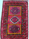 Afghan Mishwani Saddle Bag Rug