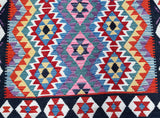 Afghan Waziri Kilim Rug 2x1.3m