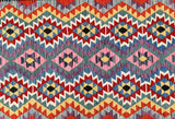 Afghan Waziri Kilim Rug 2x1.3m