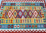 Afghan Aryana Kilim Rug 1.85x1.25m
