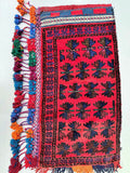 Afghan Mishwani Saddle Bag Rug