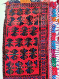 Afghan Mishwani Saddle Bag Rug