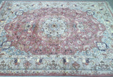 Large Room Size Authentic Handmade Persian Kashmar Carpet Signed From Weaving House Of “Alizadeh”