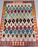 Afghan Kyber Kilim Rug 1.75x1.3m