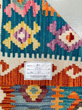 Afghan Kyber Kilim Rug 1.9x1.2m