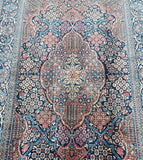 Rare antique Persian Kashan Mohtasham rug