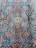 Antique Persian Mohtasham Kashan Rug 2x1.3m