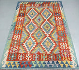 Boho Afghan Aryana Kilim Rug 2x1.5m