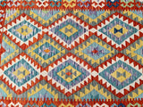 Boho Afghan Aryana Kilim Rug 2x1.5m
