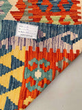 Boho Afghan Aryana Kilim Rug 2x1.5m