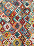 Afghan Waziri Kilim Rug 1.7x1.3m