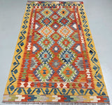 Afghan Aryana Kilim Rug 2.1x1.3m