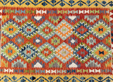 Afghan Aryana Kilim Rug 2.1x1.3m