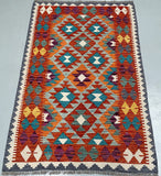 Afghan Kyber Kilim Rug 1.8x1.15m