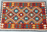Afghan Kyber Kilim Rug 1.8x1.15m