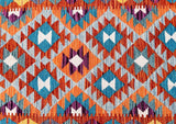 Afghan Kyber Kilim Rug 1.8x1.15m