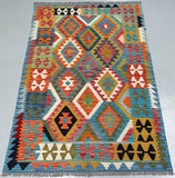 Afghan Kyber Kilim Rug 1.8x1.2m
