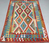 Boho Afghan Aryana Kilim Rug 2x1.5m